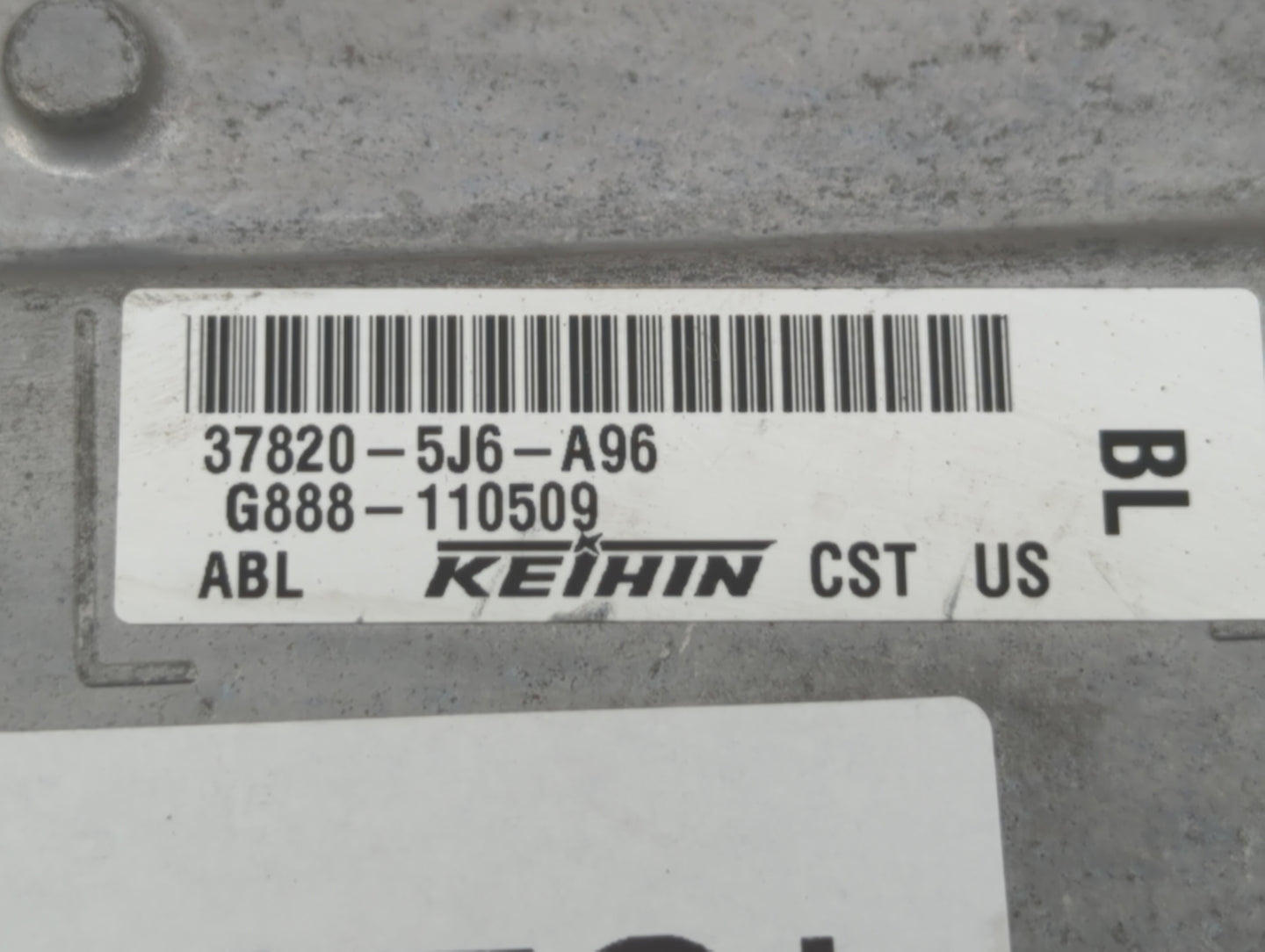 2016 Acura Mdx PCM Engine Control Computer ECU ECM PCU OEM P/N:37820-5J6-A94 37820-5J6-A96, 37820-5J6-A95 Fits OEM Used Auto