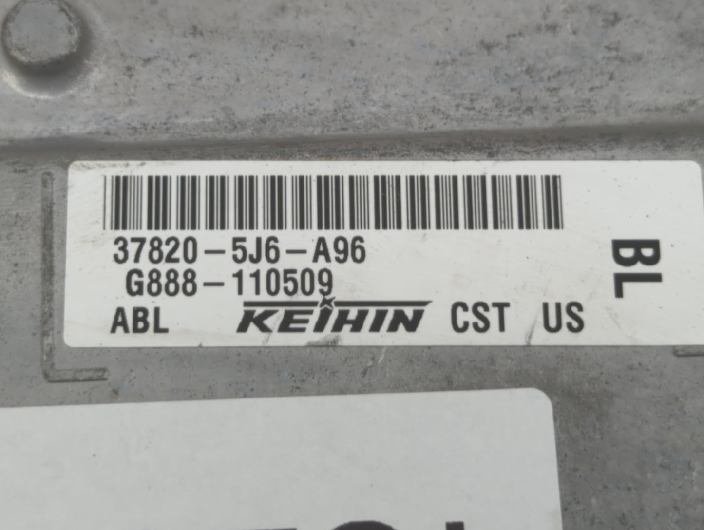 2016 Acura Mdx PCM Engine Control Computer ECU ECM PCU OEM P/N:37820-5J6-A94 37820-5J6-A96, 37820-5J6-A95 Fits OEM Used Auto