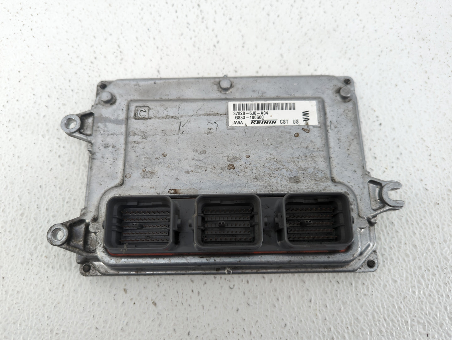 2016 Acura Mdx PCM Engine Control Computer ECU ECM PCU OEM P/N:37820-5J6-A04 37820-5J6-A05, 37820-5J6-A06 Fits OEM Used Auto