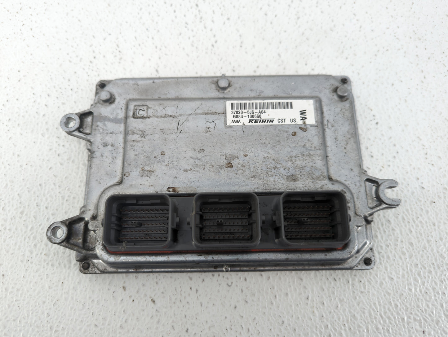 2016 Acura Mdx PCM Engine Control Computer ECU ECM PCU OEM P/N:37820-5J6-A04 37820-5J6-A05, 37820-5J6-A06 Fits OEM Used Auto