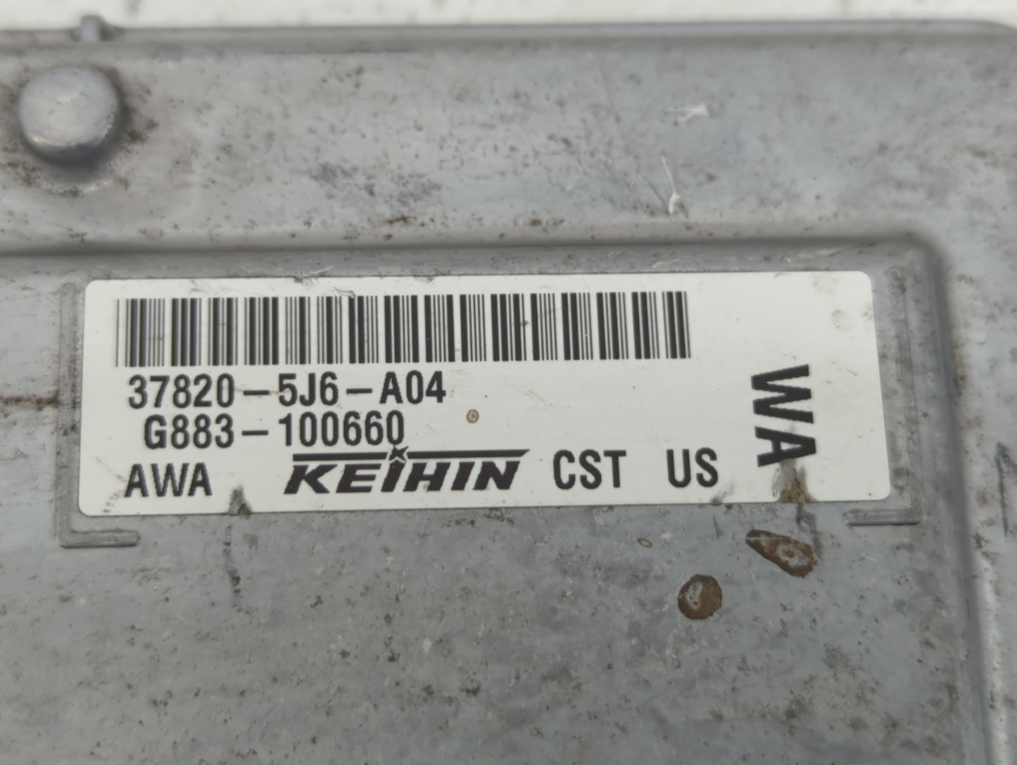 2016 Acura Mdx PCM Engine Control Computer ECU ECM PCU OEM P/N:37820-5J6-A04 37820-5J6-A05, 37820-5J6-A06 Fits OEM Used Auto