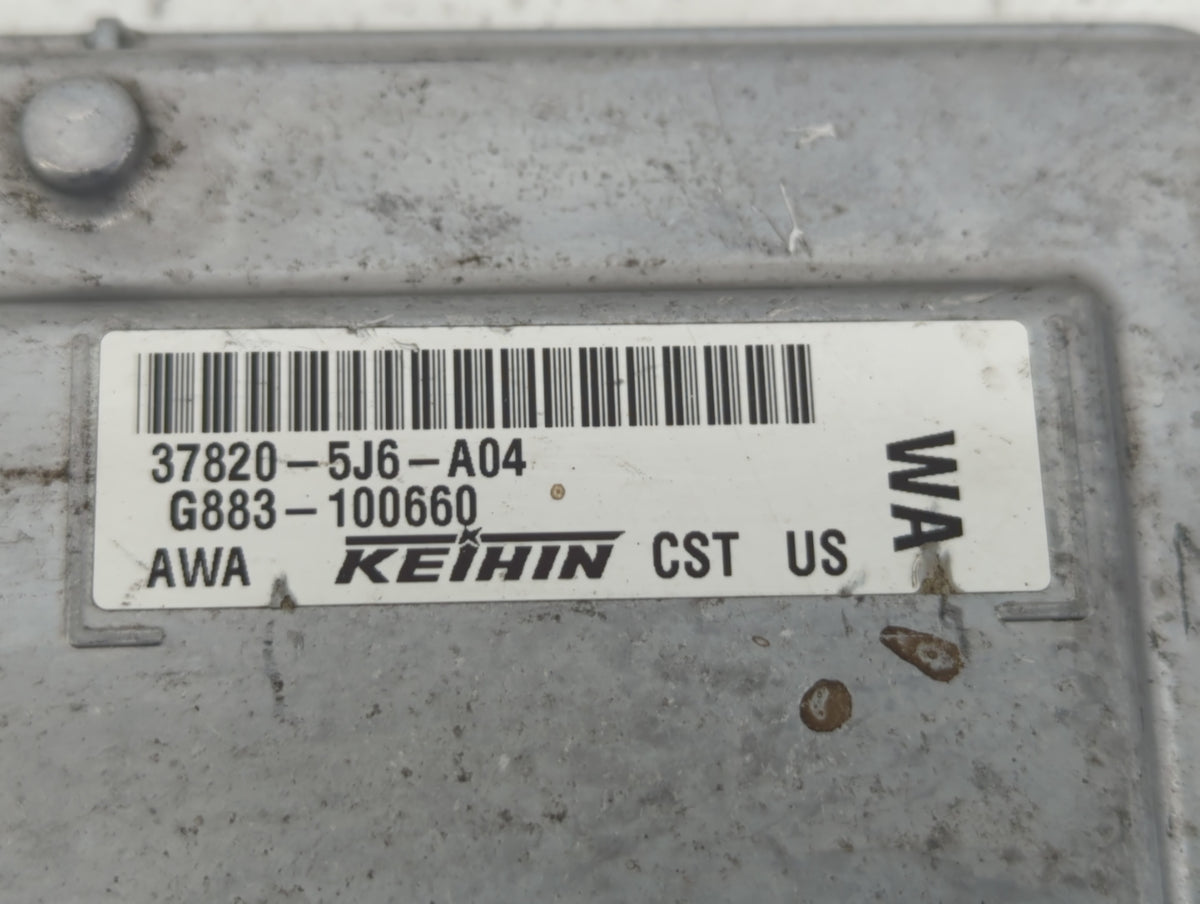 2016 Acura Mdx PCM Engine Control Computer ECU ECM PCU OEM P/N:37820-5J6-A04 37820-5J6-A05, 37820-5J6-A06 OEM Used Auto Part