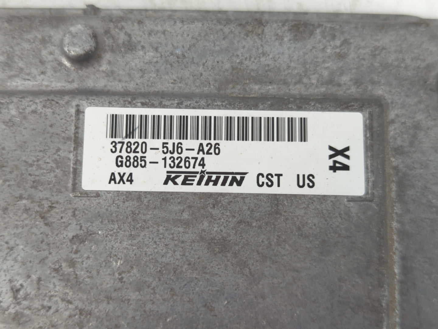 2016 Acura Mdx PCM Engine Control Computer ECU ECM PCU OEM P/N:G885-132674 37820-5J6-A26 Fits OEM Used Auto Parts - Oemuseda
