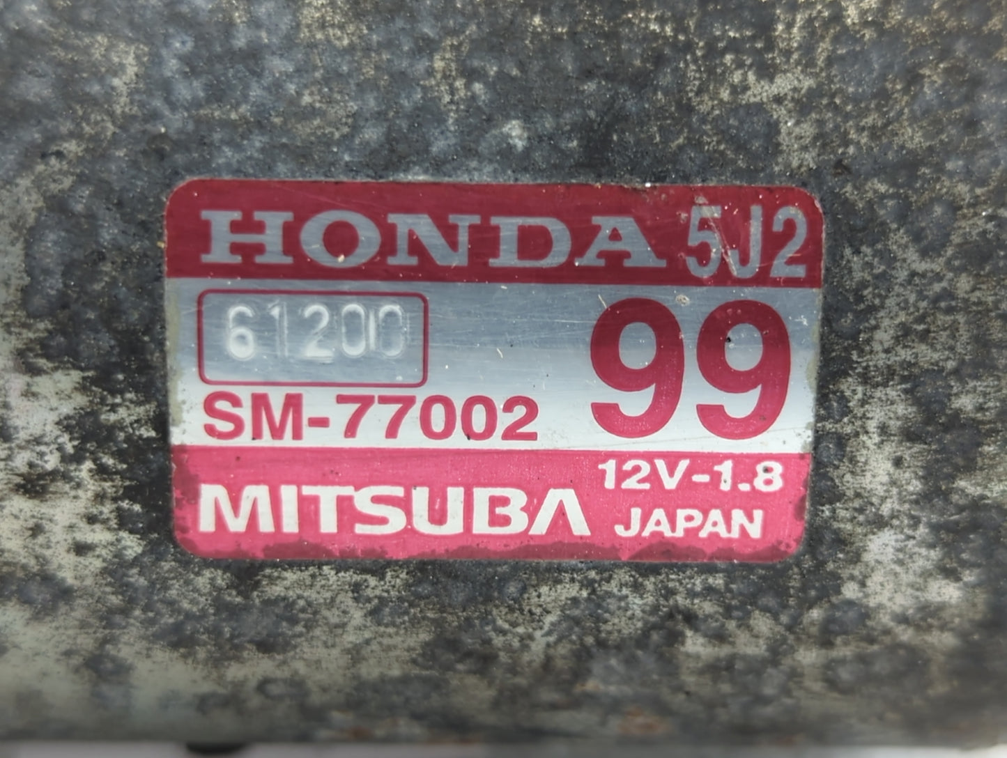 2016 Acura Mdx Car Starter Motor Solenoid OEM P/N:SM-77002 Fits OEM Used Auto Parts - Oemusedautoparts1.com