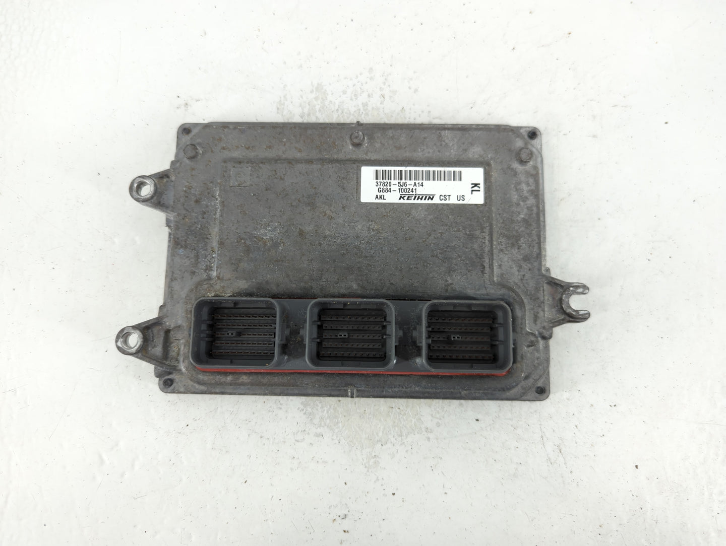 2016 Acura Mdx PCM Engine Control Computer ECU ECM PCU OEM P/N:37820-5J6-A14 Fits OEM Used Auto Parts - Oemusedautoparts1.co