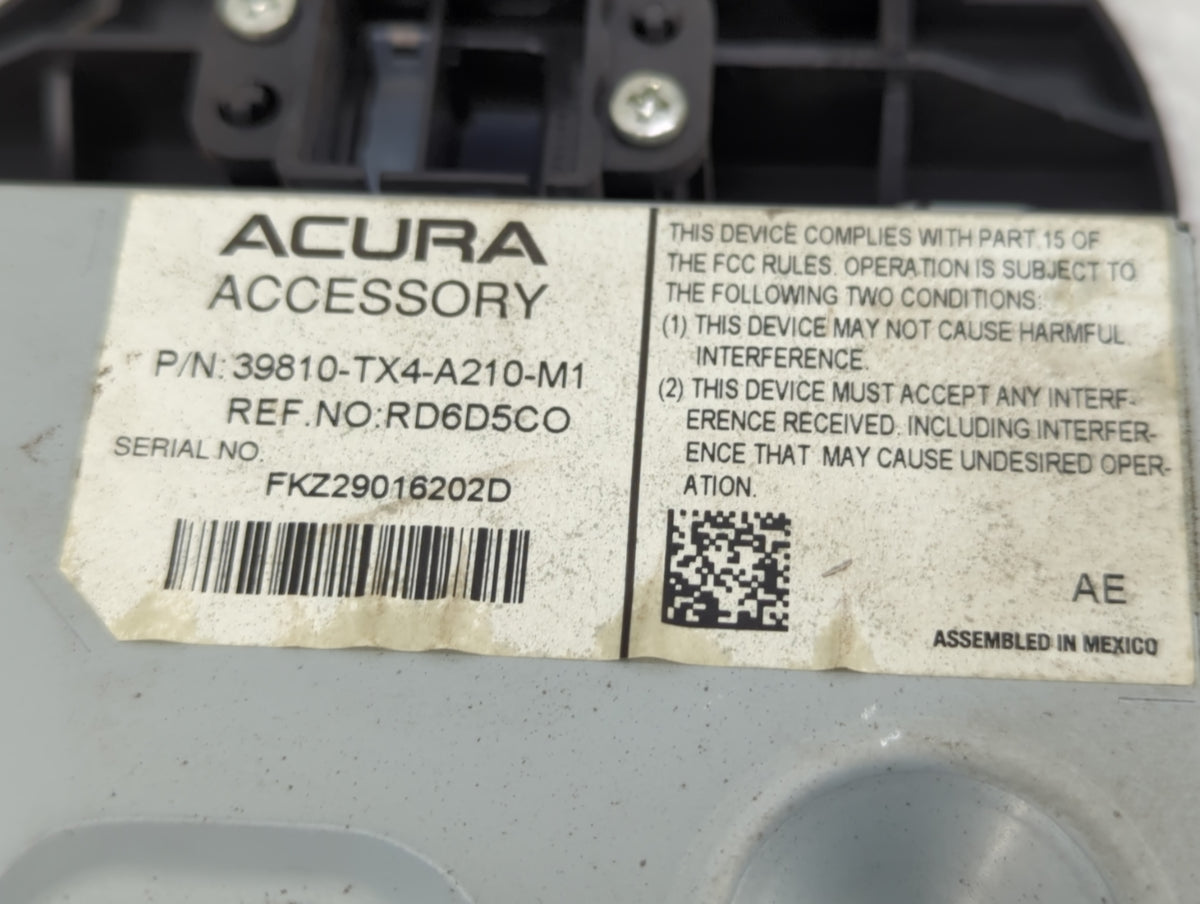 2016-2018 Acura Rdx Information Display Screen 1388614 - Oemusedautoparts1.com