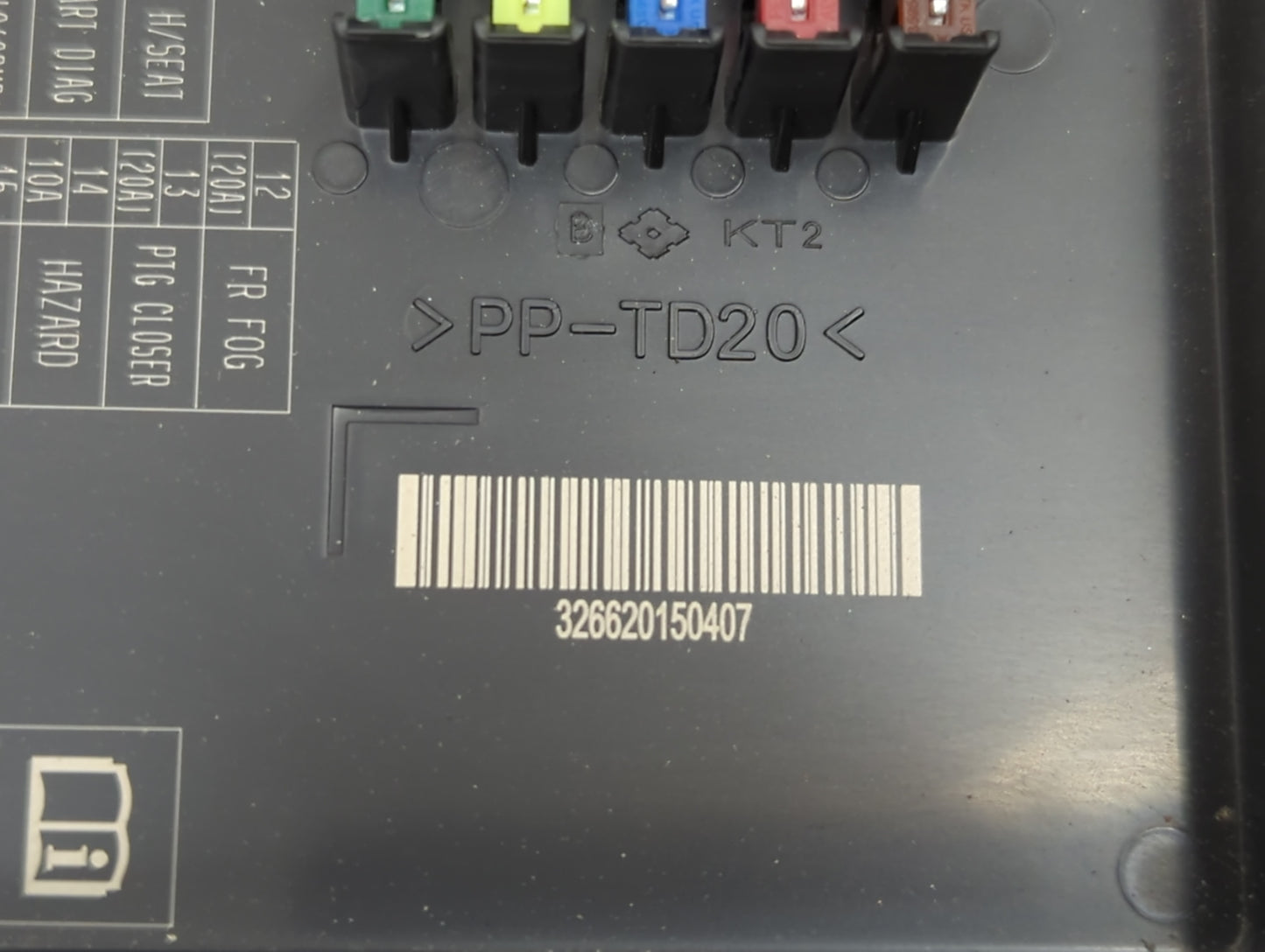 2016-2018 Acura Rdx Fusebox Fuse Box Panel Relay Module Fits Fits 2016 2017 2018 OEM Used Auto Parts - Oemusedautoparts1.com
