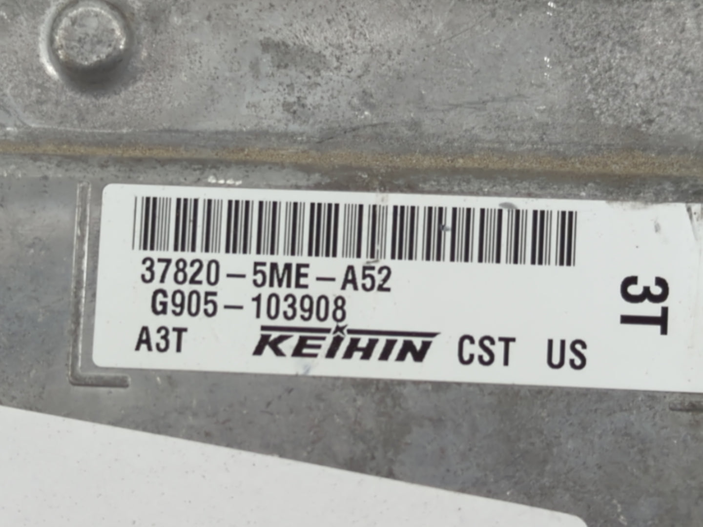 2016 Acura Rdx PCM Engine Control Computer ECU ECM PCU OEM P/N:37820-5ME-A52 Fits OEM Used Auto Parts - Oemusedautoparts1.co