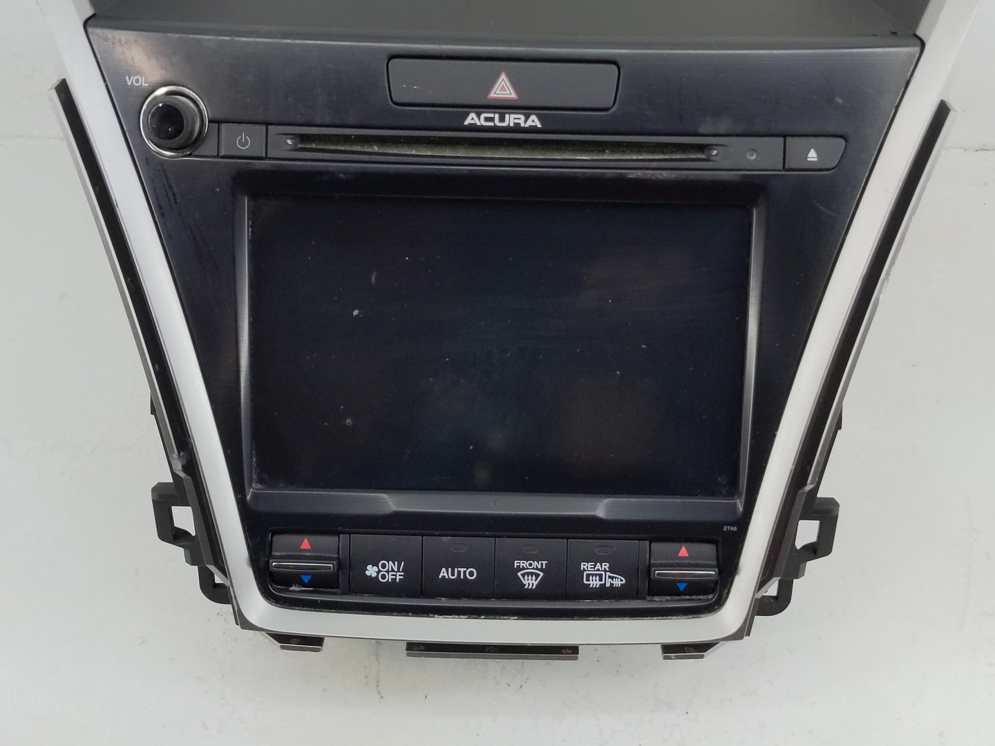 2016-2017 Acura Rlx Radio AM FM Cd Player Receiver Replacement P/N:39540TY2A612M1 Fits Fits 2016 2017 OEM Used Auto Parts - 