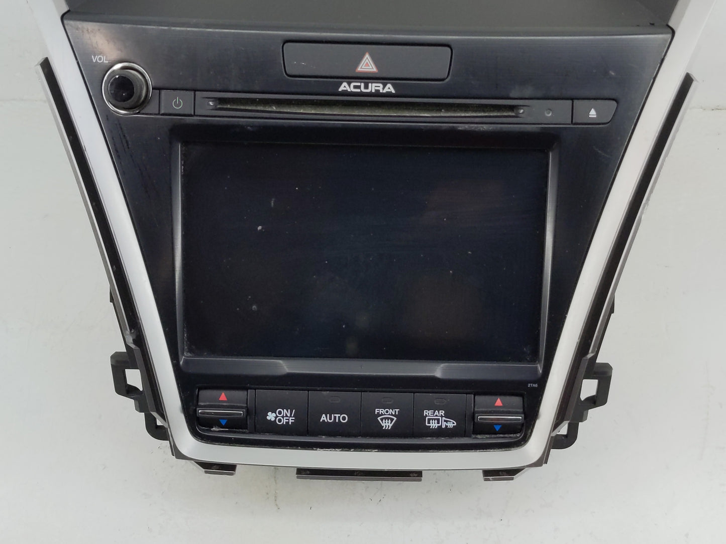 2016-2017 Acura Rlx Radio AM FM Cd Player Receiver Replacement P/N:39540TY2A612M1 Fits Fits 2016 2017 OEM Used Auto Parts - 