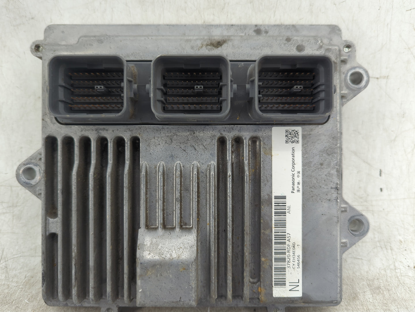 2015-2016 Acura Tlx PCM Engine Control Computer ECU ECM PCU OEM P/N:37820-RDF-A57 Fits Fits 2015 2016 OEM Used Auto Parts - 