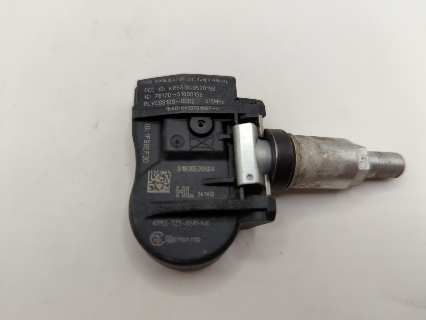 2016 Acura Tlx Tire Pressure Monitoring System Sensor Tpms - Oemusedautoparts1.com