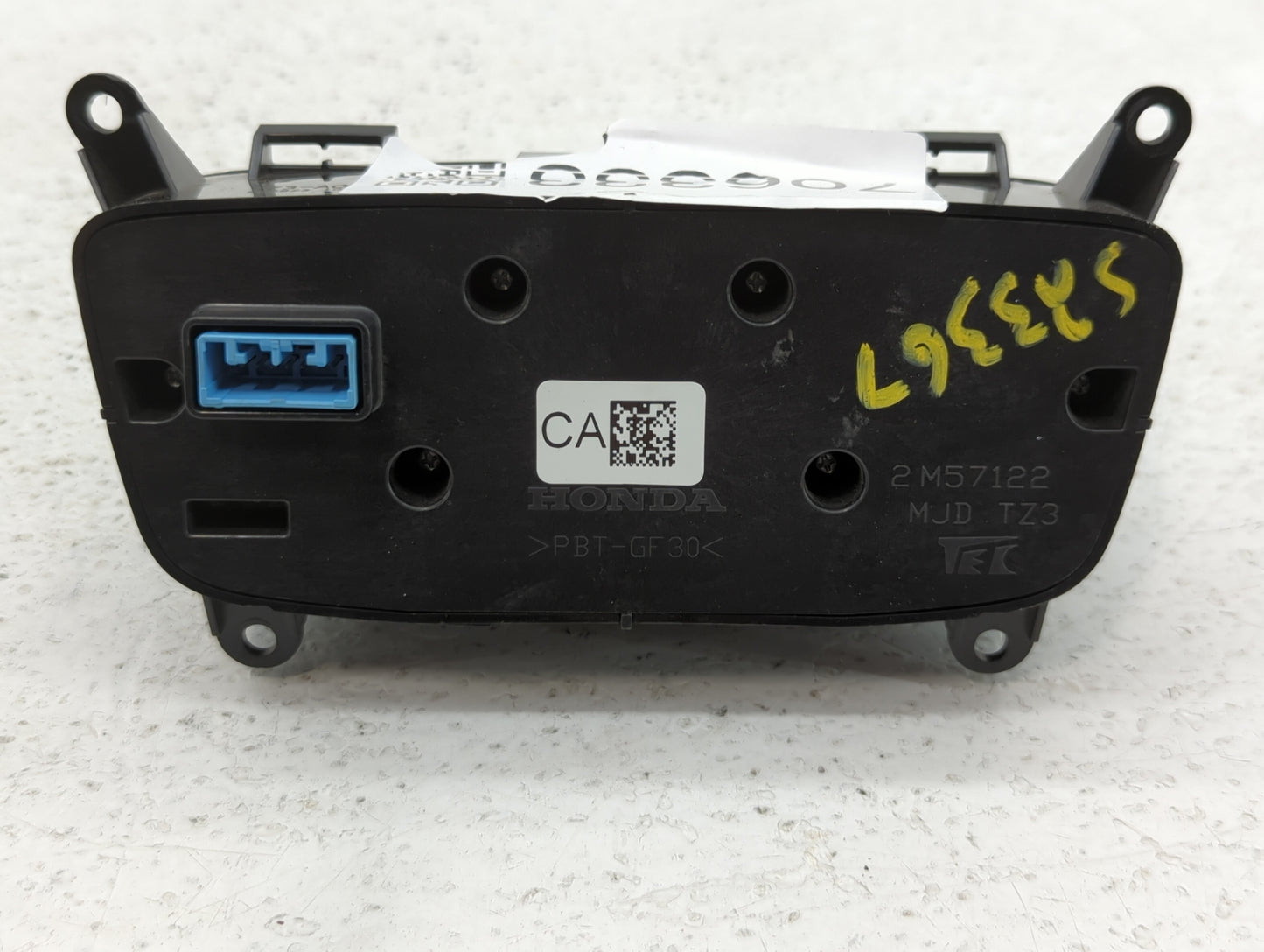 2015-2018 Acura Tlx Radio AM FM Cd Player Receiver Replacement P/N:2M57122 PBT-GF30 Fits Fits 2015 2016 2017 2018 OEM Used A