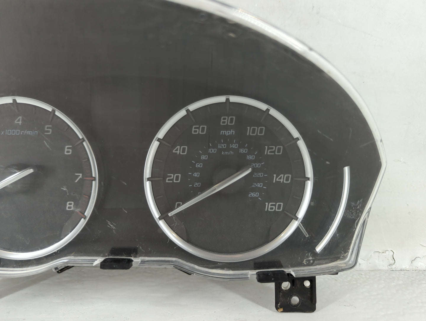 2016 Acura Tlx Instrument Cluster Speedometer Gauges P/N:78100-TZ7-A150-M1 Fits OEM Used Auto Parts - Oemusedautoparts1.com