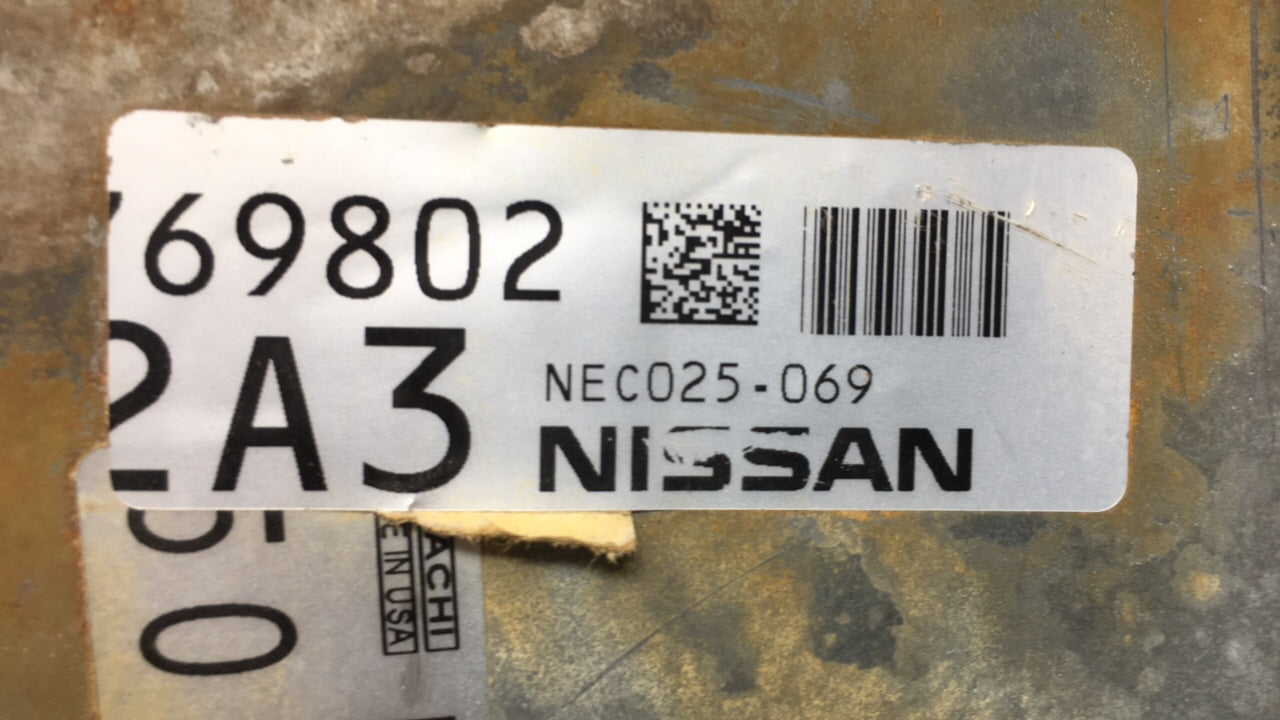 2016 Altima Nissan PCM Engine Control Computer ECU ECM PCU OEM P/N:NEC025-069 Fits Fits 2017 OEM Used Auto Parts - Oemusedau