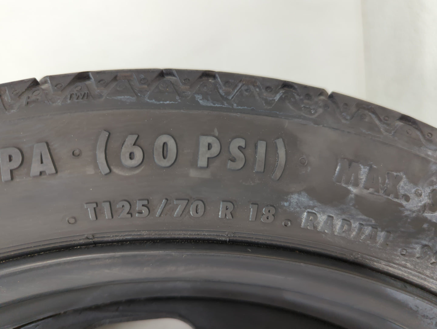 2016 Audi A3 Spare Donut Tire Wheel Rim Oem - Oemusedautoparts1.com