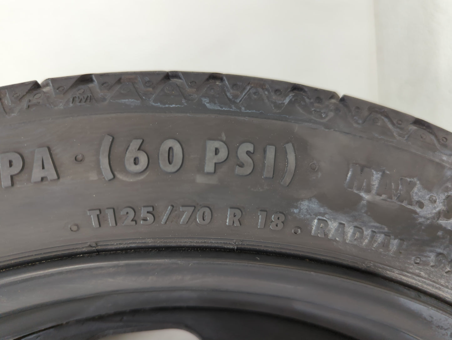 2016 Audi A3 Spare Donut Tire Wheel Rim Oem - Oemusedautoparts1.com