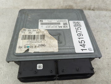 2016 Audi A3 PCM Engine Control Computer ECU ECM PCU OEM P/N:06K907425B 8V0906264F Fits OEM Used Auto Parts - Oemusedautopar