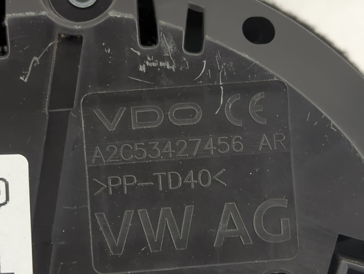 2015-2018 Audi A3 Instrument Cluster Speedometer Gauges P/N:A2C53427456 Miles:37K Fits Fits 2015 2016 2017 2018 OEM Used Aut