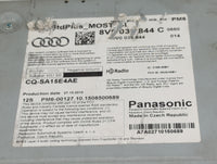 2016 Audi A3 Radio AM FM Cd Player Receiver Replacement P/N:8V0035878 8V0035844, CQ-SA15E4AE Fits OEM Used Auto Parts - Oemu