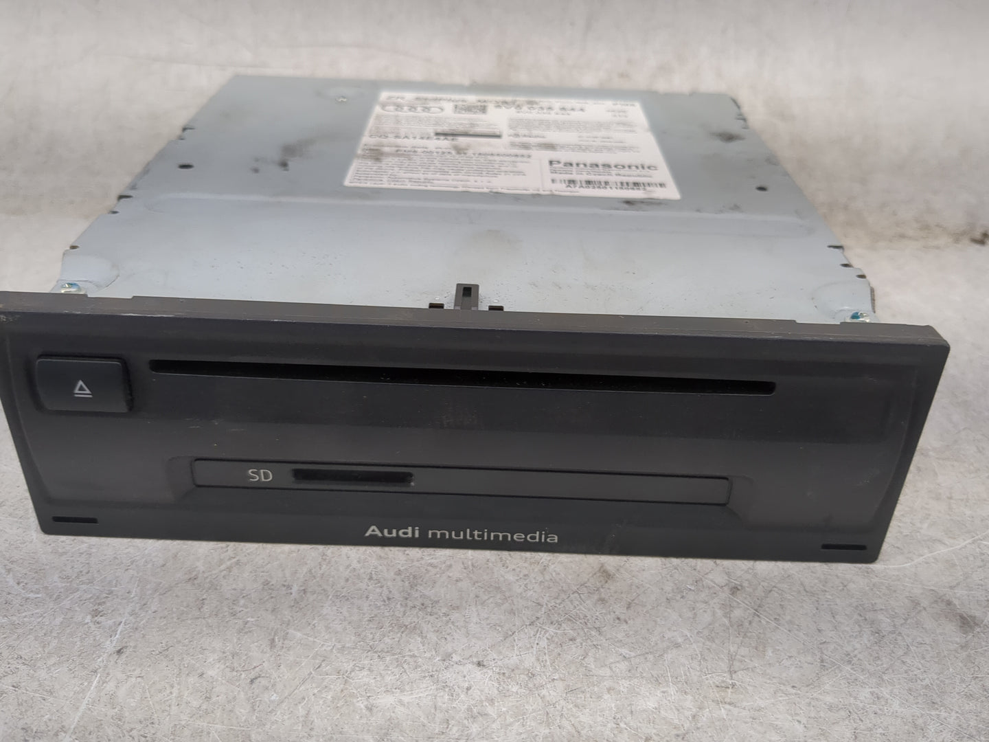 2015-2018 Audi A3 Radio AM FM Cd Player Receiver Replacement P/N:8V0 035 844 Fits Fits 2015 2016 2017 2018 OEM Used Auto Par