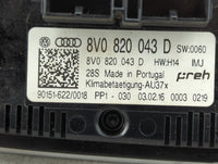 2015-2018 Audi A3 Climate Control Module Temperature AC/Heater Replacement P/N:8V0 820 043 D Fits Fits 2015 2016 2017 2018 O