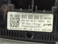 2015-2018 Audi A3 Climate Control Module Temperature AC/Heater Replacement P/N:8V0 820 043 D Fits Fits 2015 2016 2017 2018 O