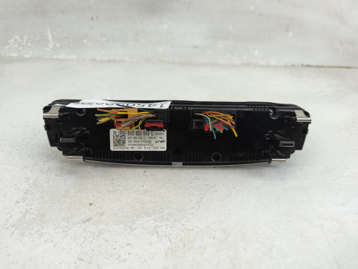2016 Audi A3 Climate Control Module Temperature AC/Heater Replacement P/N:8V0820043C Fits OEM Used Auto Parts - Oemusedautop