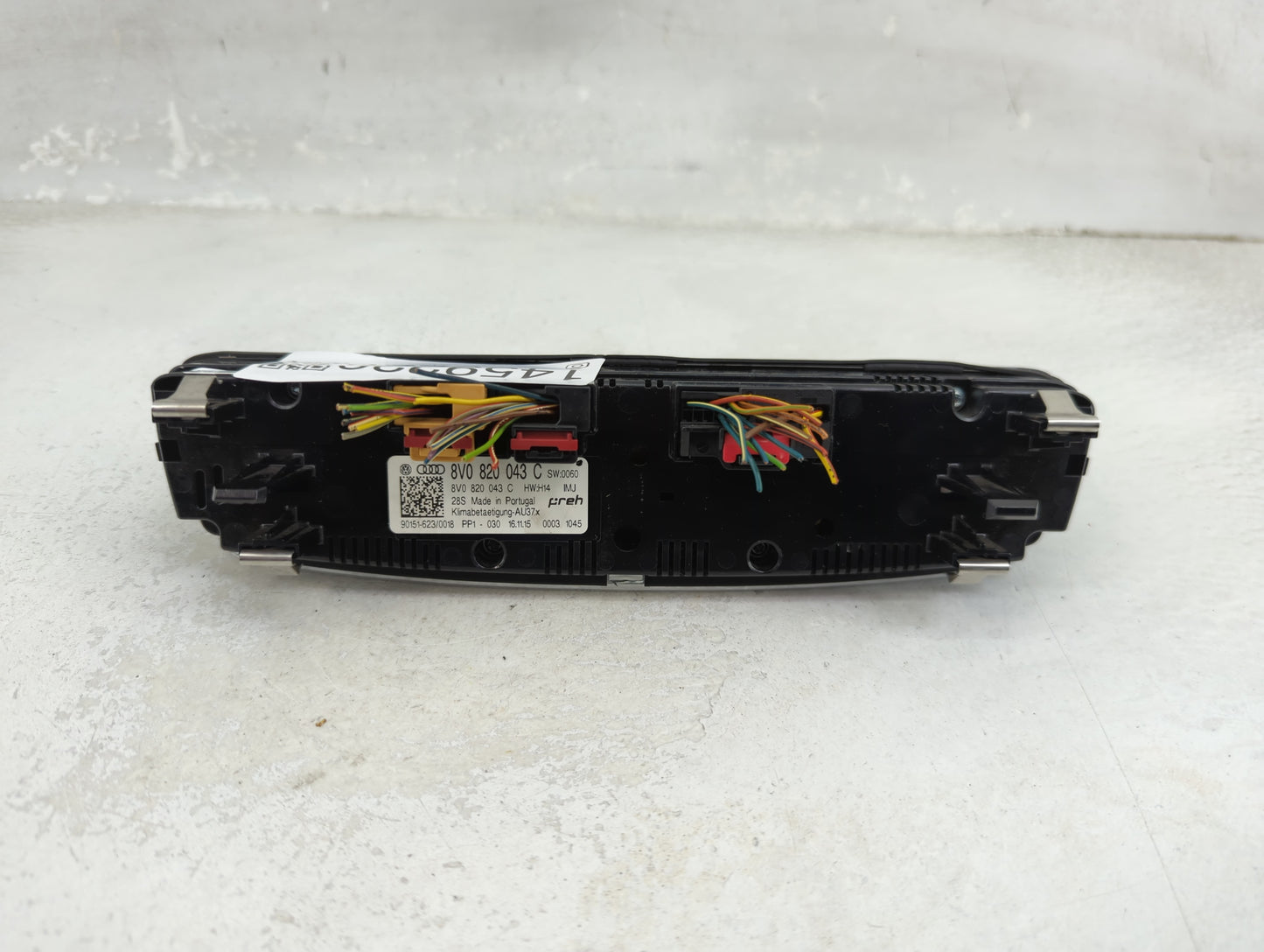 2016 Audi A3 Climate Control Module Temperature AC/Heater Replacement P/N:8V0820043C Fits OEM Used Auto Parts - Oemusedautop