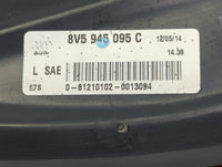 2015-2016 Audi A3 Tail Light Assembly Driver Left OEM P/N:8V5945095C Fits Fits 2015 2016 OEM Used Auto Parts - Oemusedautopa