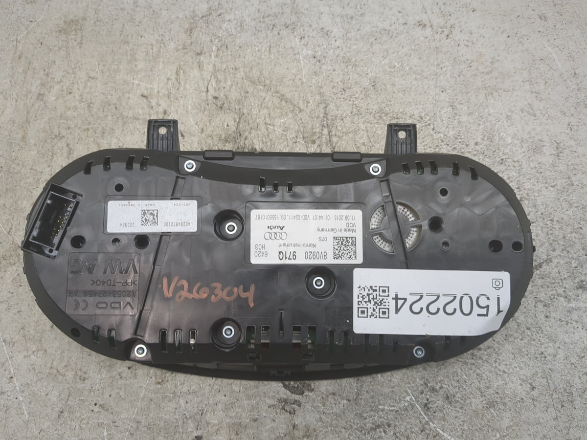 2016 Audi A3 Instrument Cluster Speedometer Gauges P/N:8V0920971Q A2C53427456, A2C09497200 Miles: Fits OEM Used Auto Parts -
