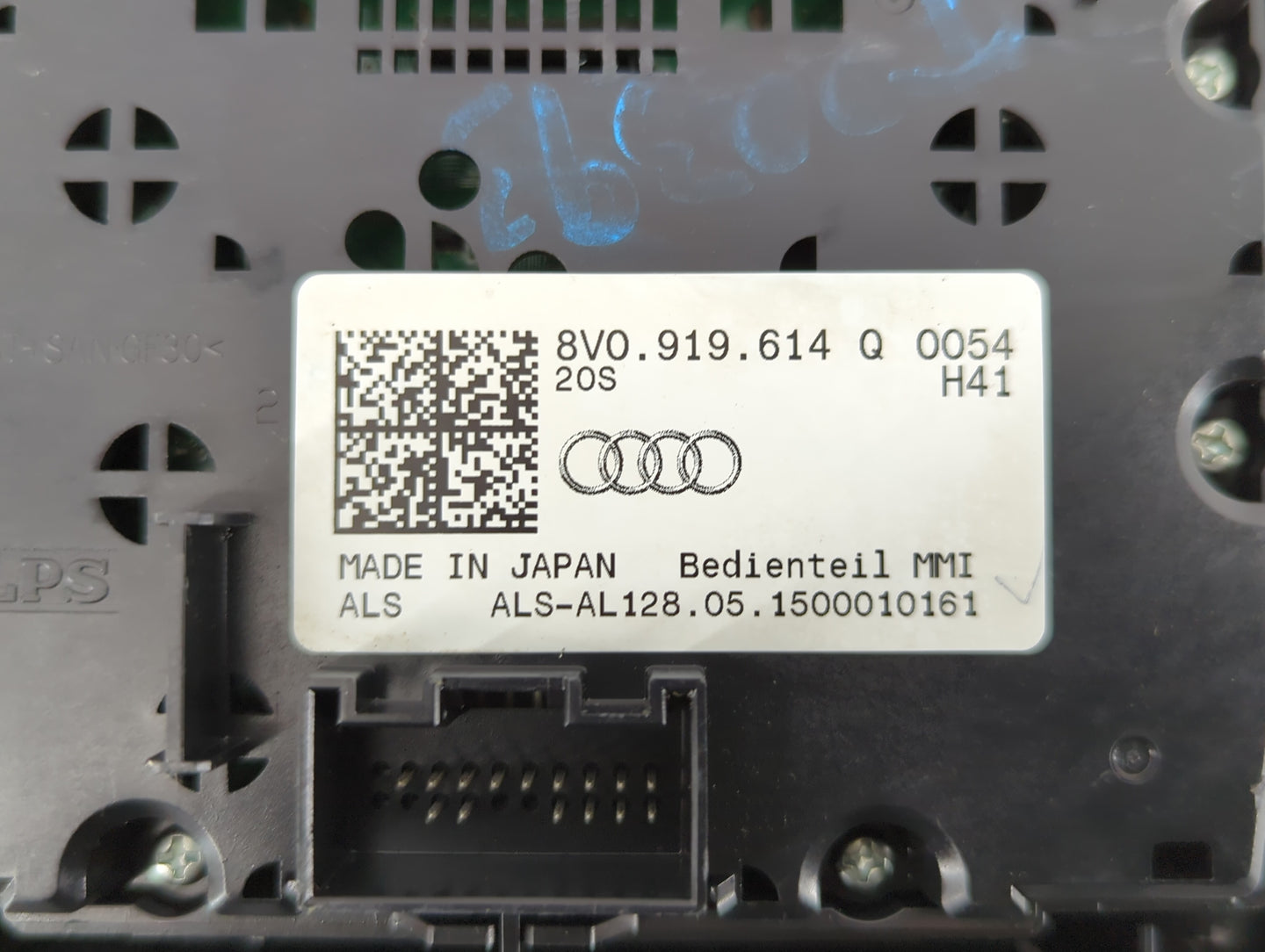 2015-2018 Audi A3 Radio Control Panel - Oemusedautoparts1.com