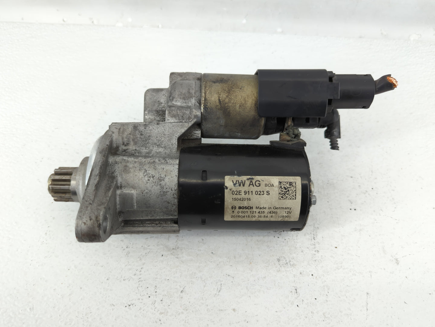 2015-2018 Audi A3 Car Starter Motor Solenoid OEM P/N:02E 911 023 S Fits Fits 2011 2012 2013 2014 2015 2016 2017 2018 2019 OE