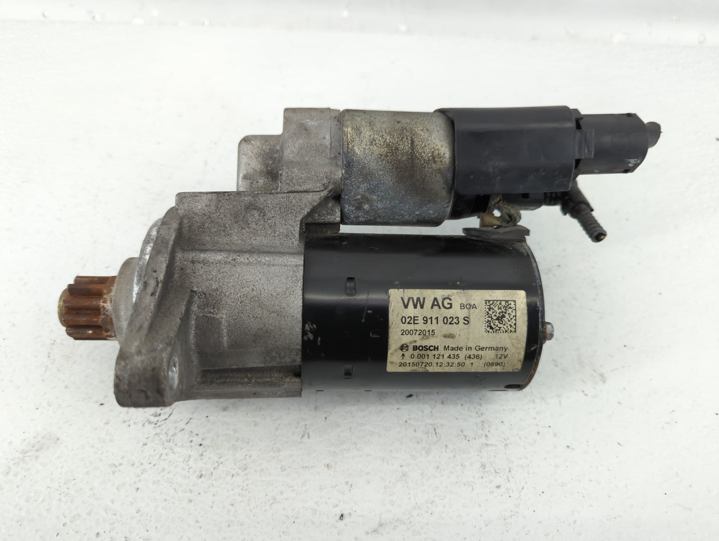 2015-2018 Audi A3 Car Starter Motor Solenoid OEM P/N:02E 911 023 S Fits Fits 2011 2012 2013 2014 2015 2016 2017 2018 2019 OE