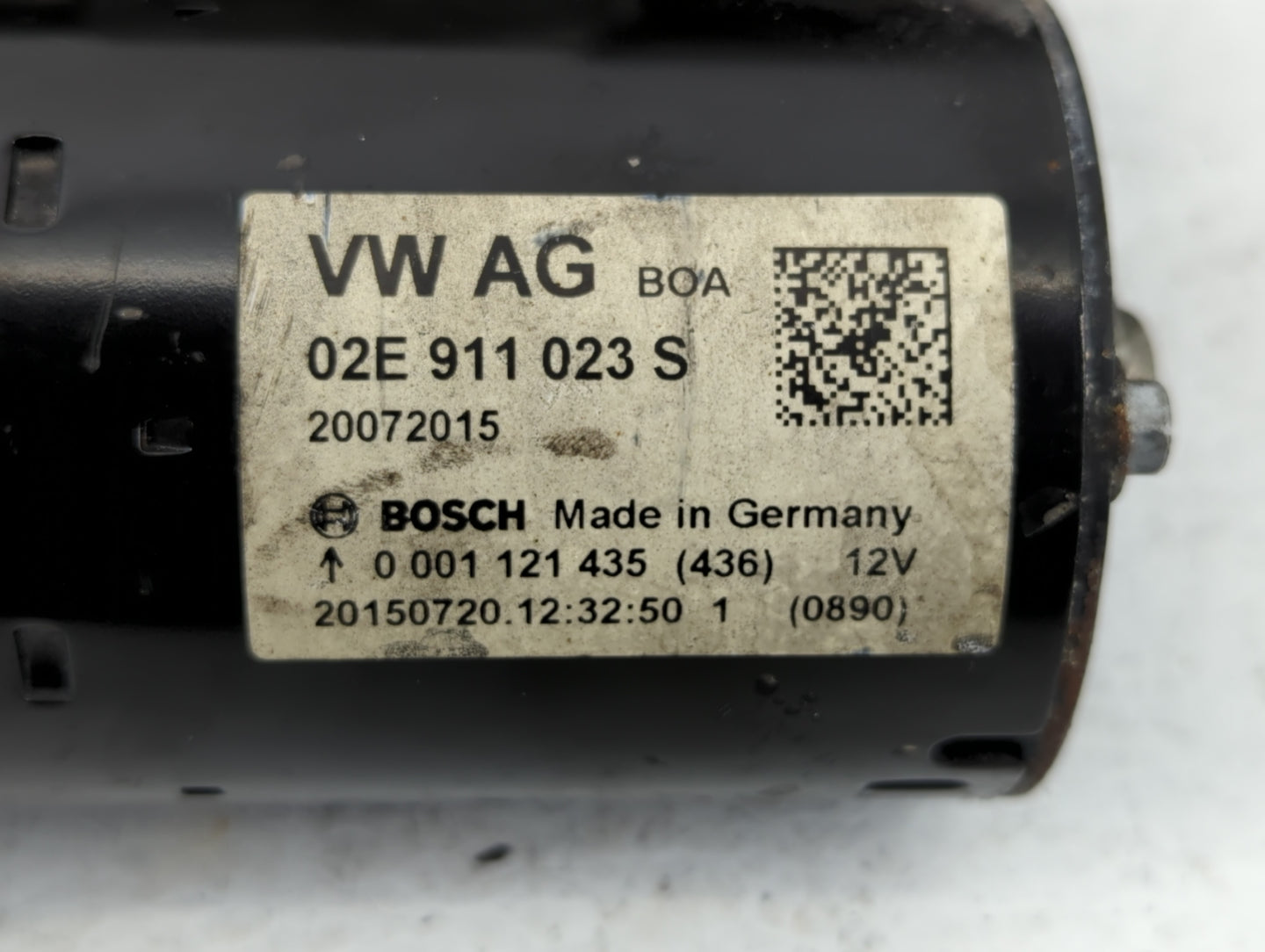 2015-2018 Audi A3 Car Starter Motor Solenoid OEM P/N:02E 911 023 S Fits Fits 2011 2012 2013 2014 2015 2016 2017 2018 2019 OE