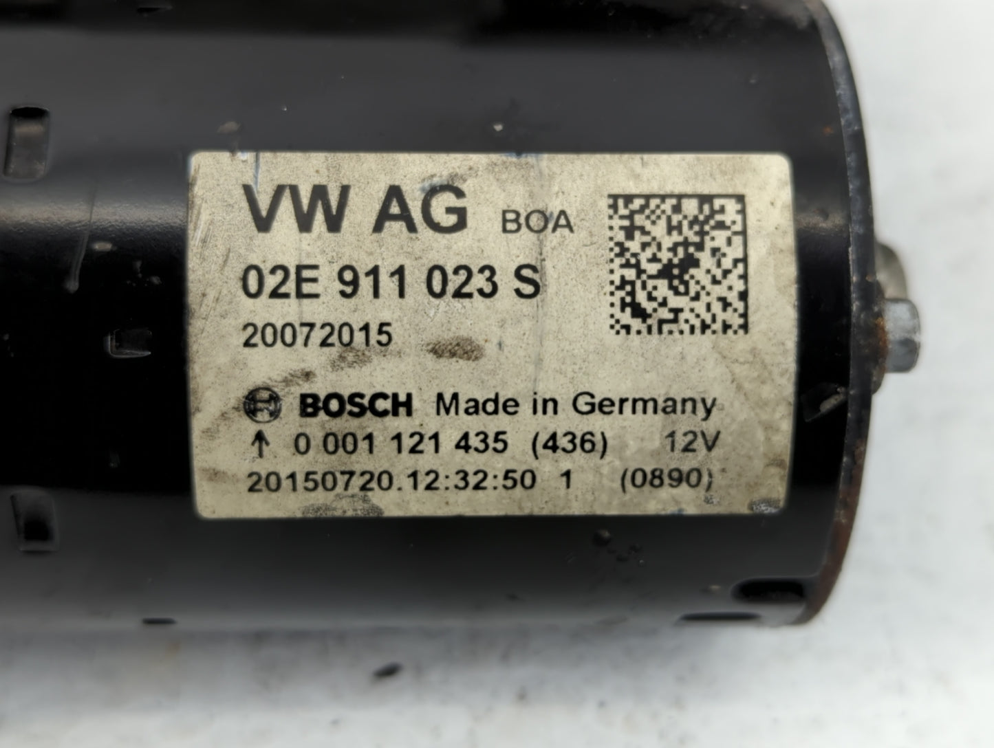 2015-2018 Audi A3 Car Starter Motor Solenoid OEM P/N:02E 911 023 S Fits Fits 2011 2012 2013 2014 2015 2016 2017 2018 2019 OE