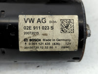 2015-2018 Audi A3 Car Starter Motor Solenoid OEM P/N:02E 911 023 S Fits Fits 2011 2012 2013 2014 2015 2016 2017 2018 2019 OE