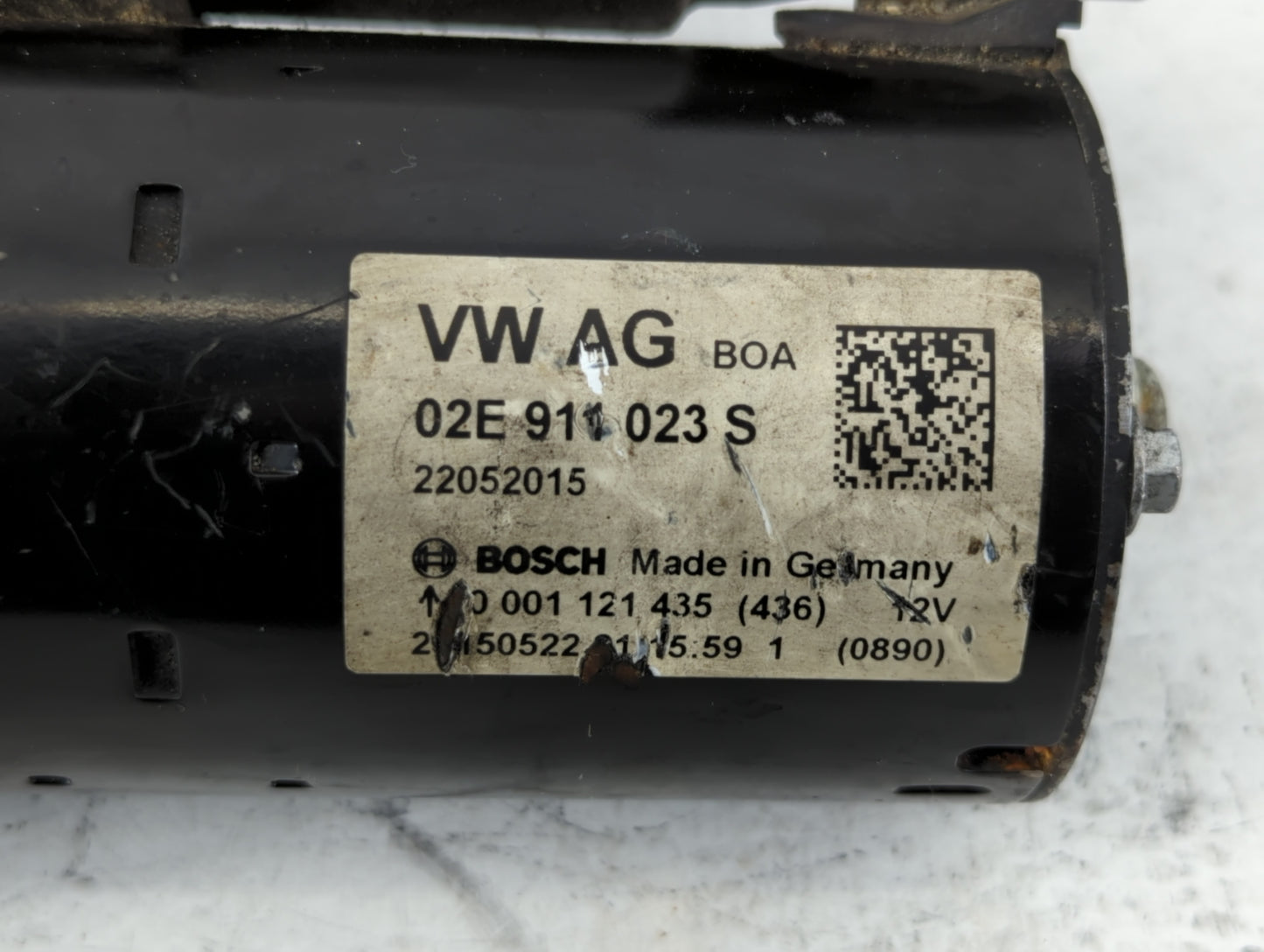 2015-2018 Audi A3 Car Starter Motor Solenoid OEM P/N:02E 911 023 S Fits Fits 2011 2012 2013 2014 2015 2016 2017 2018 2019 OE