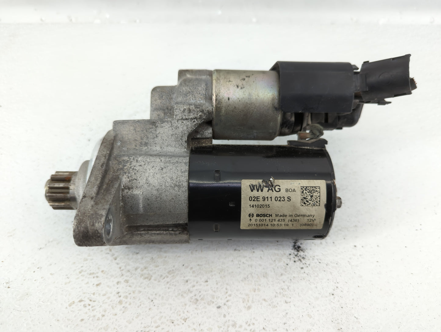 2015-2018 Audi A3 Car Starter Motor Solenoid OEM P/N:02E 911 023 S Fits Fits 2011 2012 2013 2014 2015 2016 2017 2018 2019 OE