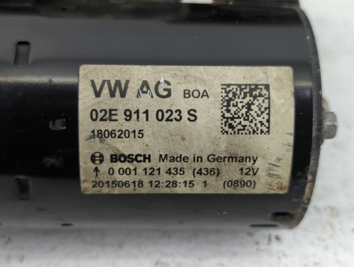2015-2018 Audi A3 Car Starter Motor Solenoid OEM P/N:02E 911 023 S Fits Fits 2011 2012 2013 2014 2015 2016 2017 2018 2019 OE