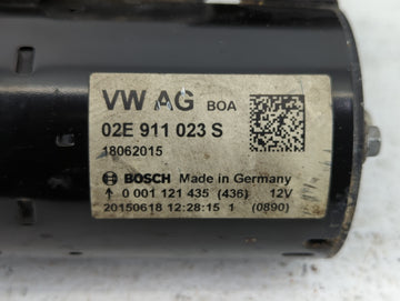2015-2018 Audi A3 Car Starter Motor Solenoid OEM P/N:02E 911 023 S Fits Fits 2011 2012 2013 2014 2015 2016 2017 2018 2019 OEM Used Auto Parts