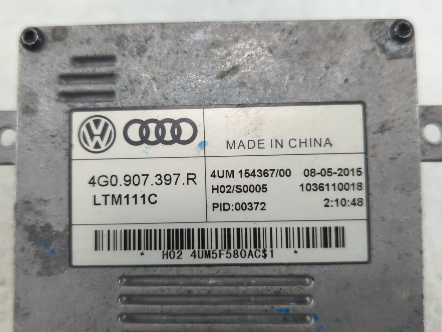 2015-2016 Audi A3 Headlight Ballast Head Light - Oemusedautoparts1.com