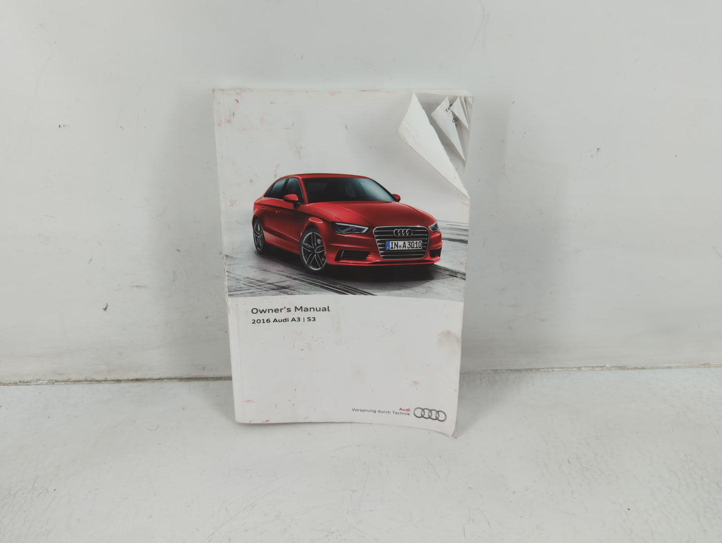 2016 Audi A3 Owners Manual Book Guide OEM Used Auto Parts - Oemusedautoparts1.com
