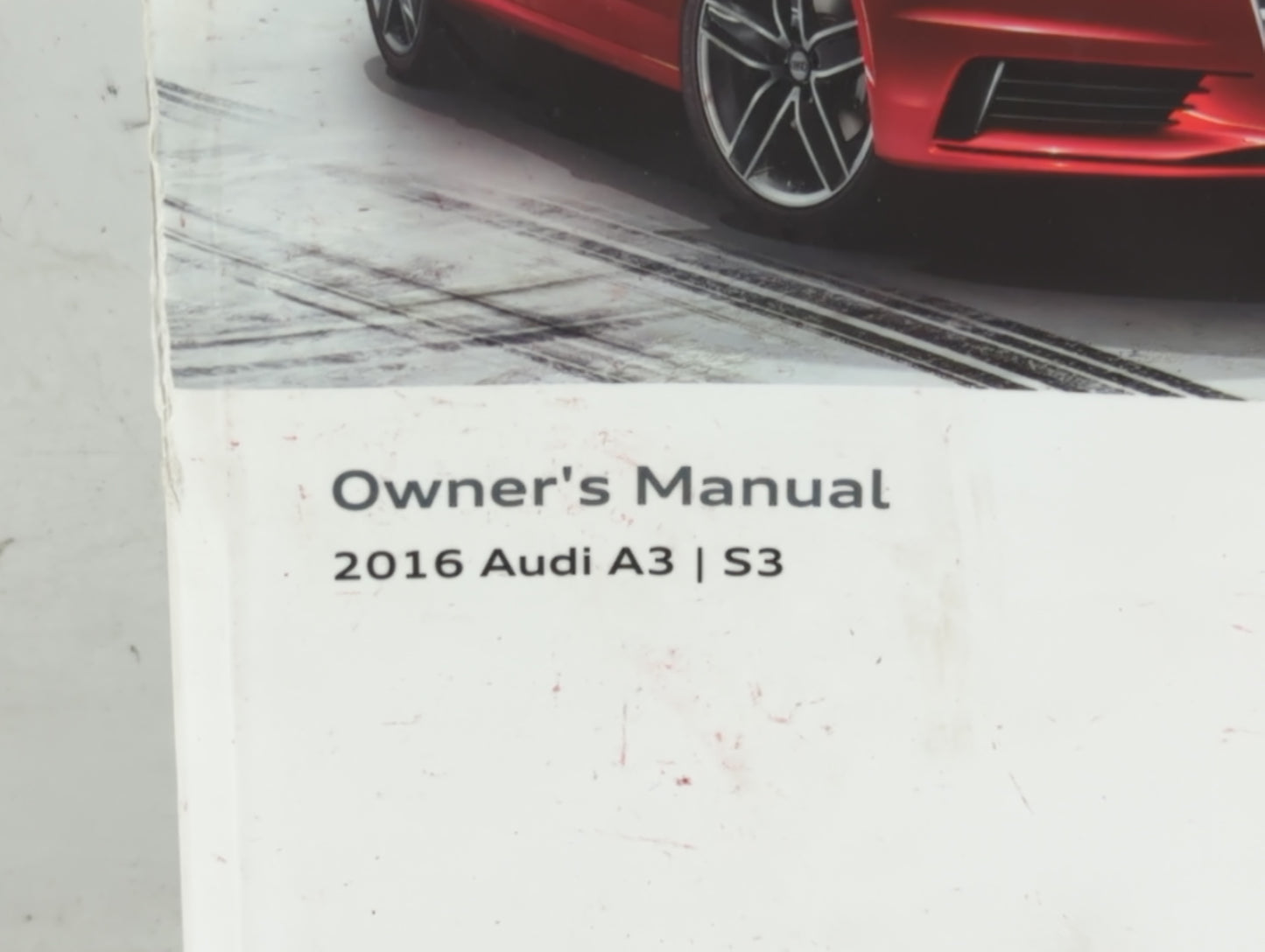 2016 Audi A3 Owners Manual Book Guide OEM Used Auto Parts - Oemusedautoparts1.com