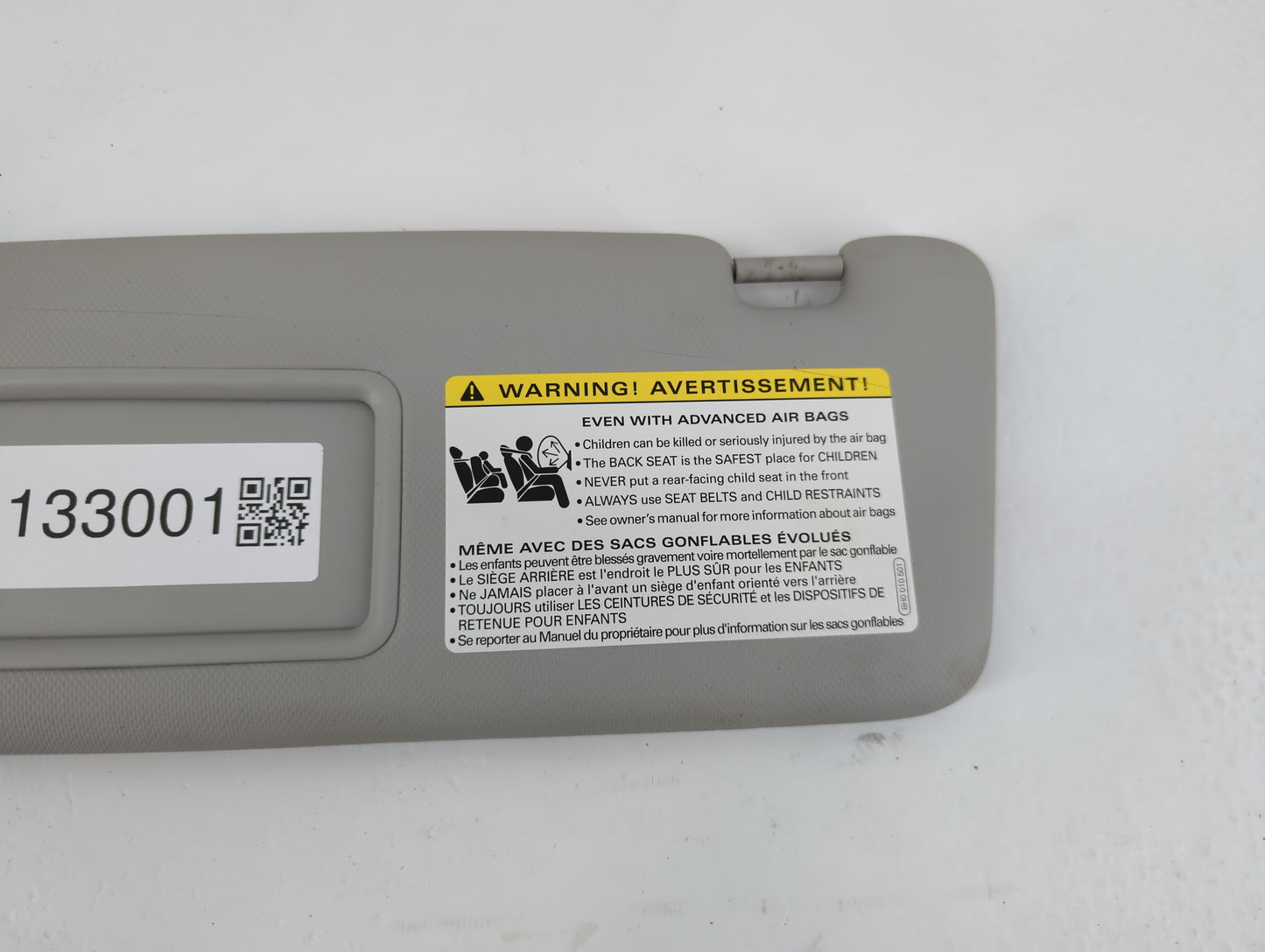 2013-2016 Audi A4 Sun Visor Shade Replacement Passenger Right Mirror Fits Fits 2013 2014 2015 2016 OEM Used Auto Parts - Oem