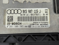 2013-2016 Audi A4 PCM Engine Control Computer ECU ECM PCU OEM P/N:8K5907115J Fits Fits 2013 2014 2015 2016 OEM Used Auto Par