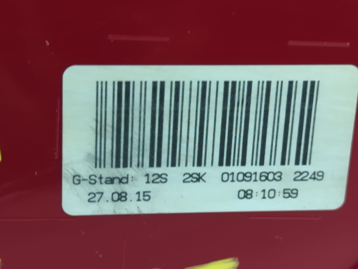 2013-2016 Audi A4 Tail Light Assembly Driver Left OEM P/N:01091603 Fits Fits 2013 2014 2015 2016 OEM Used Auto Parts - Oemus