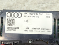 2013-2016 Audi A4 Climate Control Module Temperature AC/Heater Replacement P/N:8K1 820 043 AQ Fits Fits 2013 2014 2015 2016 