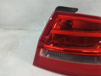 2013-2016 Audi A4 Tail Light Assembly Passenger Right OEM P/N:01091404 Fits Fits 2013 2014 2015 2016 OEM Used Auto Parts - O