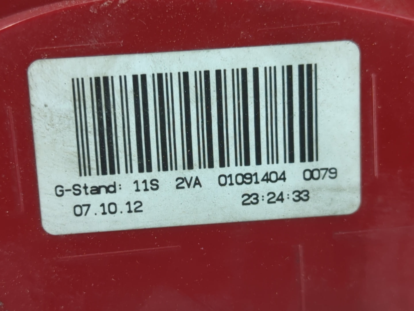 2013-2016 Audi A4 Tail Light Assembly Passenger Right OEM P/N:01091404 Fits Fits 2013 2014 2015 2016 OEM Used Auto Parts - O